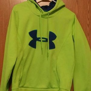 Green UA women 's  M sweatshirt
